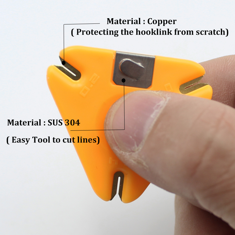 1 قطعة الكارب خيط صنارة الصيد  - مراجعة Mesh Coil Strip وسعره